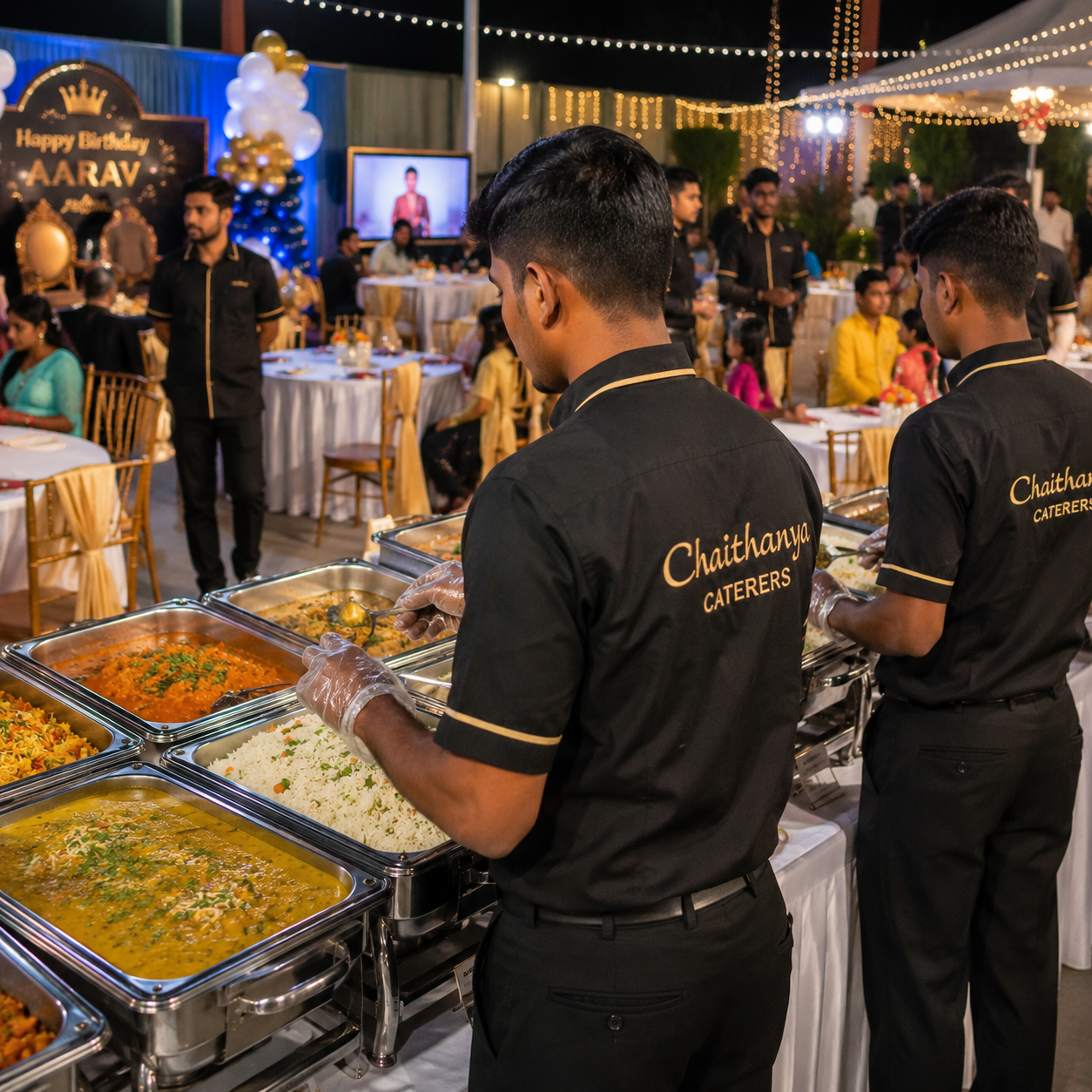birthday party catering by chaithanya catering