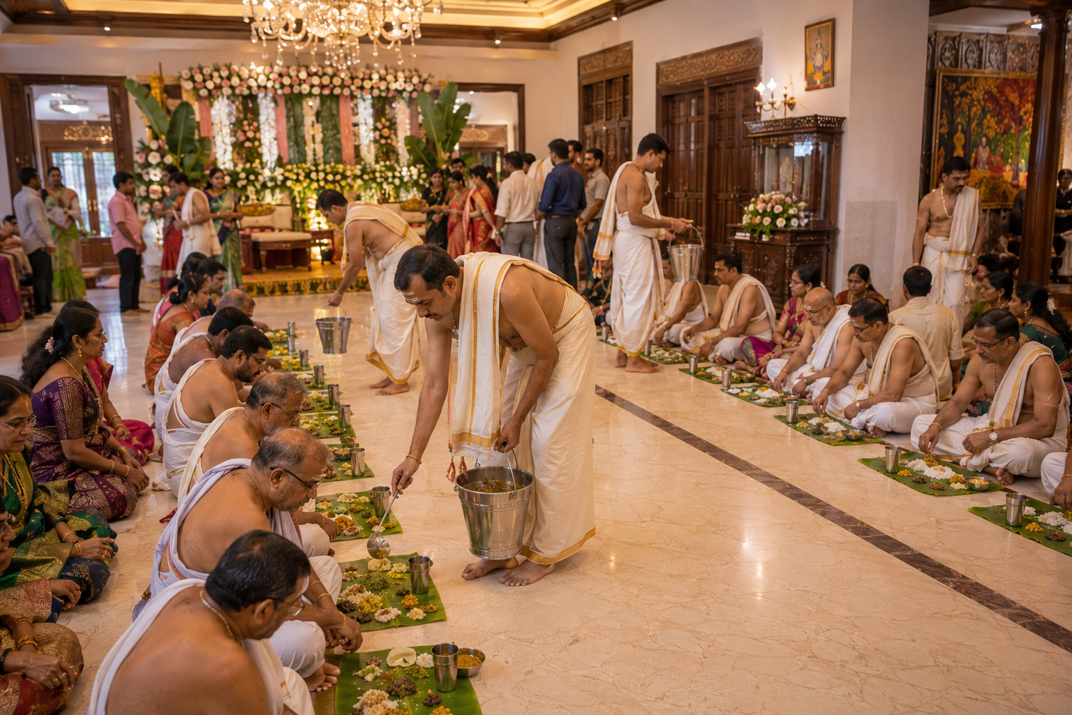 Namakarana catering by chaithanya catering bangalore